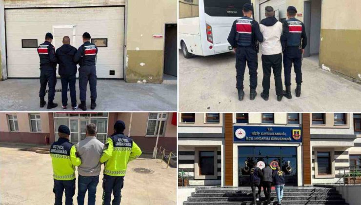 Gaziantep’te kesinleşmiş hapis cezasıyla aranan 4 şahıs yakalandı