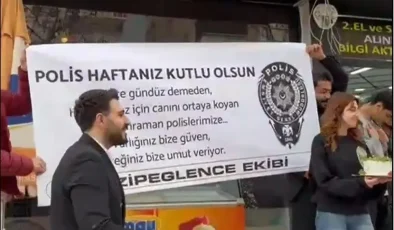 Gaziantep’te Polisler gördüklerine inanamadı