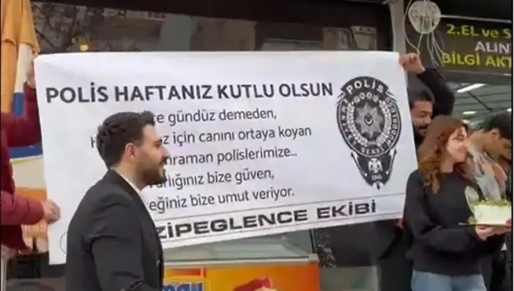 Gaziantep’te Polisler gördüklerine inanamadı
