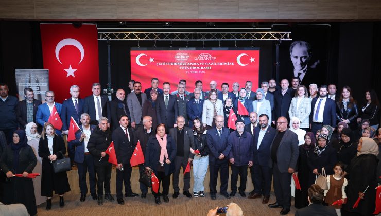 BAŞKAN ŞAHİN, ŞEHİT AİLELERİ VE GAZİLERLE BULUŞTU