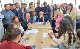 GAÜN REKTÖRÜ DOĞAN, AFRİN EĞİTİM FAKÜLTESİ’Nİ ZİYARET ETTİ