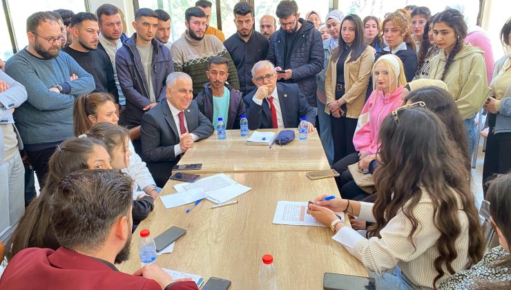 GAÜN REKTÖRÜ DOĞAN, AFRİN EĞİTİM FAKÜLTESİ’Nİ ZİYARET ETTİ