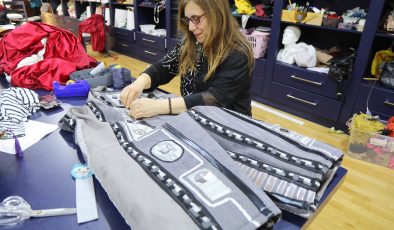 GAZİANTEP’İN SARAY KUMAŞI GELECEĞE TAŞINIYOR