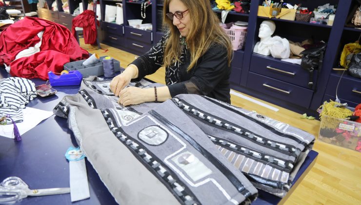 GAZİANTEP’İN SARAY KUMAŞI GELECEĞE TAŞINIYOR