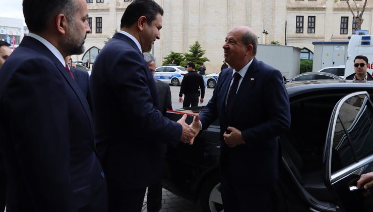 KKTC ESKİ CUMHURBAŞKANI TATAR’DAN ŞANLIURFA BÜYÜKŞEHİR BELEDİYESİ’NE ZİYARET