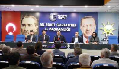 Akparti Gaziantep İl Başkanı Fedaioğlu   Basın Açıklamasında Bulundu