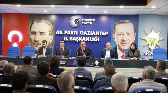 Akparti Gaziantep İl Başkanı Fedaioğlu   Basın Açıklamasında Bulundu