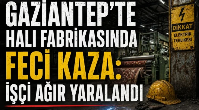 Gaziantep  Halı Fabrikasında Facia!