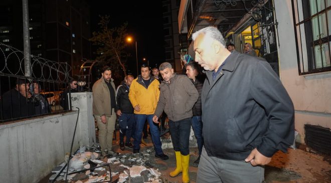 BAŞKAN YILMAZ’DAN FIRTINA SEFERBERLİĞİ ŞEHİTKAMİL BELEDİYESİ EKİPLERİ TEYAKKUZDA