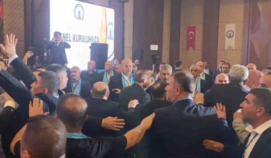 GESOB seçiminde kavga seçim salonu karıştı!