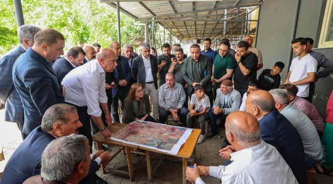 BAŞKAN ŞAHİN, KURBAN BAYRAMI ÖNCESİ BESİ OSB’DE İNCELEMELERDE BULUNDU   