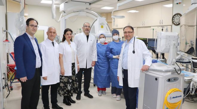 GAÜN ÇOCUK HASTANESİ’NDE BÖLGENİN İLK PEDİATRİK EPS ÜNİTESİ HİZMETE GİRDİ