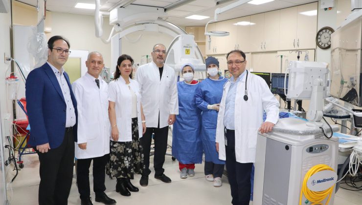 GAÜN ÇOCUK HASTANESİ’NDE BÖLGENİN İLK PEDİATRİK EPS ÜNİTESİ HİZMETE GİRDİ