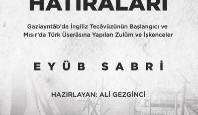 GAZİKÜLTÜR, TARİHE IŞIK TUTAN “BİR ESİRİN HATIRALARI” ESERİNİ OKUYUCUYLA BULUŞTURDU
