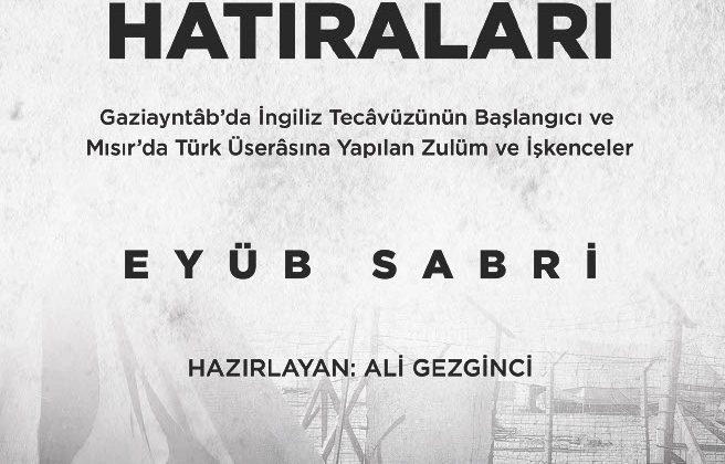 GAZİKÜLTÜR, TARİHE IŞIK TUTAN “BİR ESİRİN HATIRALARI” ESERİNİ OKUYUCUYLA BULUŞTURDU
