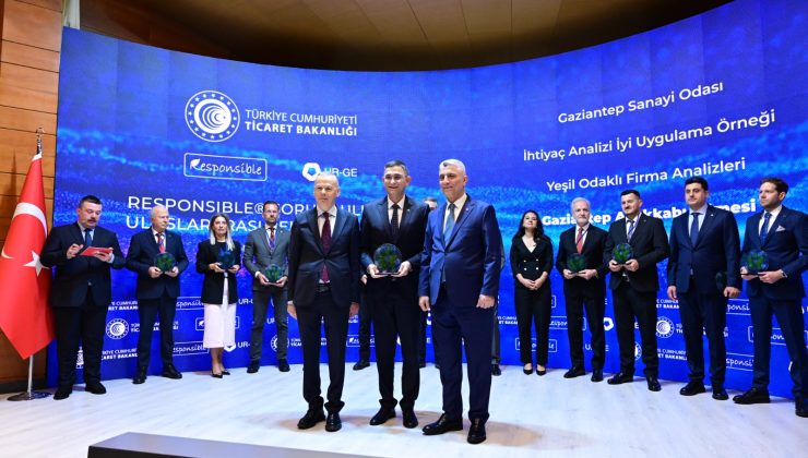 TİCARET BAKANLIĞI’NDAN GSO’YA URGE ÖDÜLÜ