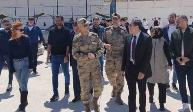 Gaziantep İl Jandarma Komutanından Okullarda Güvenlik Denetimi