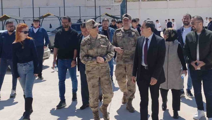 Gaziantep İl Jandarma Komutanından Okullarda Güvenlik Denetimi