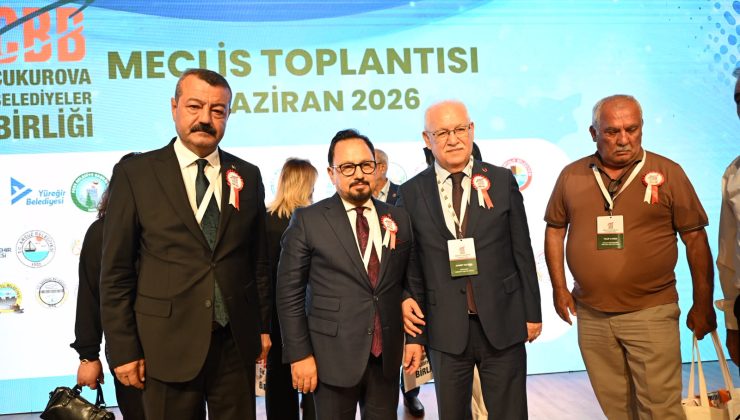 ÇUKUROVA BELEDİYELER BİRLİĞİ’NDE BİLAL ULUDAĞ YENİDEN BAŞKAN SEÇİLDİ