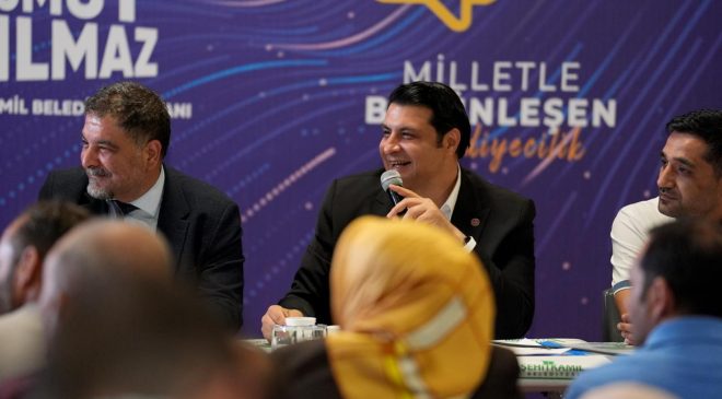 BAŞKAN YILMAZ, BEYKENT’TE VATANDAŞLARI DİNLEDİ