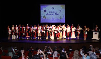GAÜN TURİZM FAKÜLTESİ MEZUNİYET TÖRENİ COŞKUYLA  GERÇEKLEŞTİRİLDİ