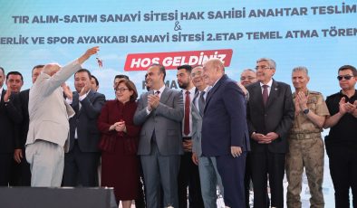 AKAN KACIR, BÜSEM’DE YENİ İŞ YERLERİNİN ANAHTARLARINI TESLİM ETTİ,