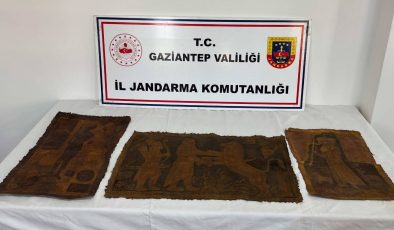 GAZİANTEP JANDARMADAN TARİHİ ESER KAÇAKÇILARINA GÖZ AÇTIRMIYOR 
