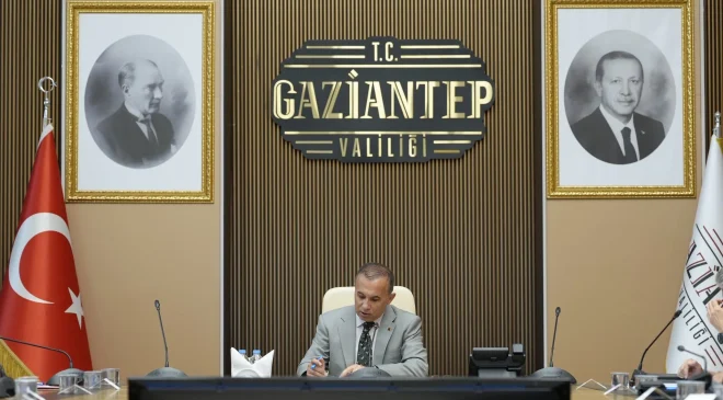 Gaziantep’te asayiş ve güvenlik konuları masaya yatırıldı