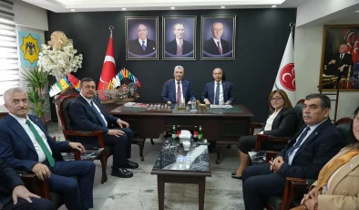 Bolat’tan MHP’ye özel ziyaret