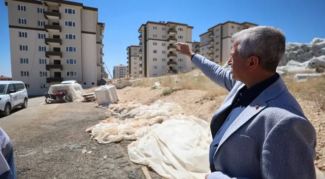 Şahinbey’de 3 bin 414 sosyal konut hızla yükseliyor