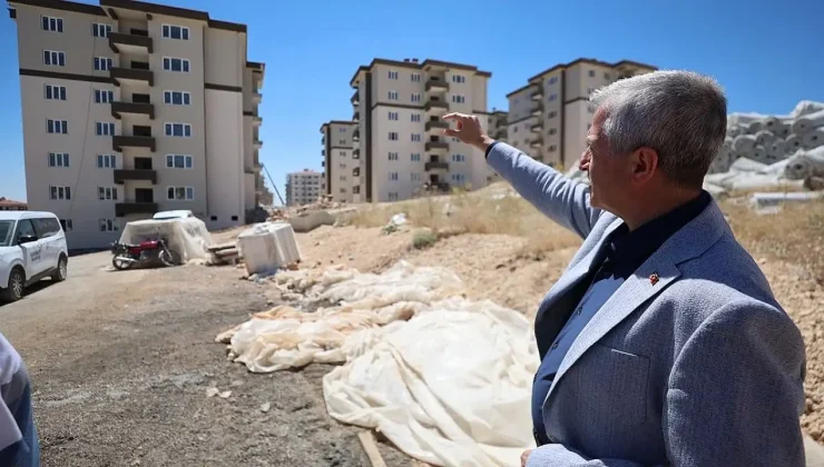 Şahinbey’de 3 bin 414 sosyal konut hızla yükseliyor