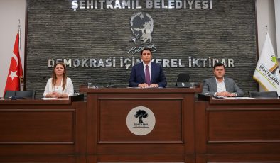 ŞEHİTKAMİL BELEDİYESİ TEMMUZ AYI MECLİS TOPLANTISI TAMAMLANDI