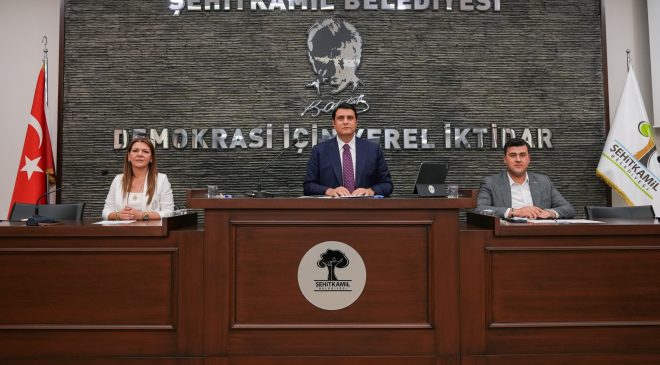 ŞEHİTKAMİL BELEDİYESİ TEMMUZ AYI MECLİS TOPLANTISI TAMAMLANDI