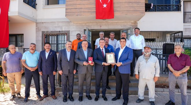 BAŞKAN YILMAZ’DAN BÜYÜK VEFA  ŞEHİT AİLESİ İÇİN HAZIRLANAN EV TESLİM EDİLDİ
