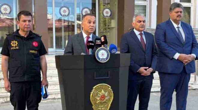 Gaziantep Valisi Çeber ‘Narko Kapan Gaziantep Operasyonu’ Detaylarını Açıkladı