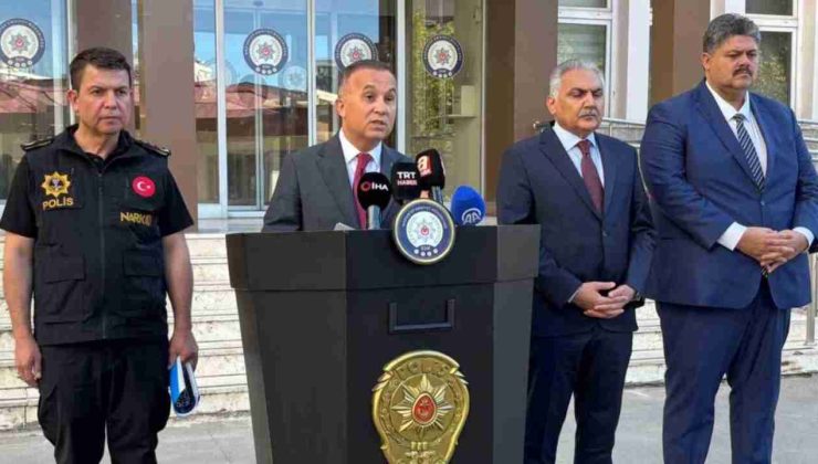Gaziantep Valisi Çeber ‘Narko Kapan Gaziantep Operasyonu’ Detaylarını Açıkladı