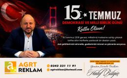 Halef Bilgiç’ten 15 Temmuz Demokrasi ve Millî Birlik Günü Mesajı! 
