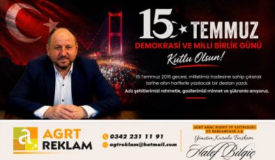 Halef Bilgiç’ten 15 Temmuz Demokrasi ve Millî Birlik Günü Mesajı! 