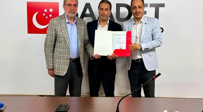 Sünbül ilçe başkanı oldu