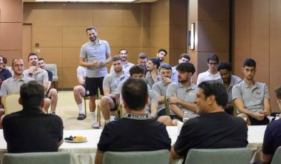 BAŞKAN YILMAZ’DAN GAZİANTEP BASKETBOL’A MORAL ZİYARETİ
