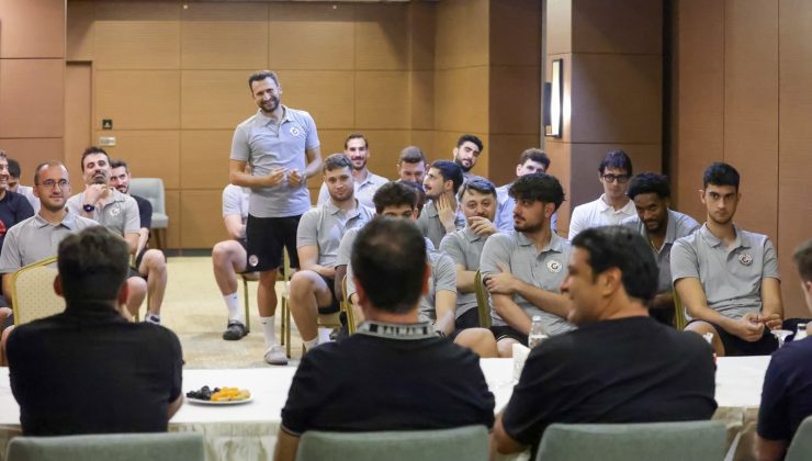 BAŞKAN YILMAZ’DAN GAZİANTEP BASKETBOL’A MORAL ZİYARETİ