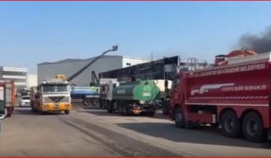 Gaziantep 5. OSB’de Fabrika Yangını! 45 Araçla Müdahale Edildi
