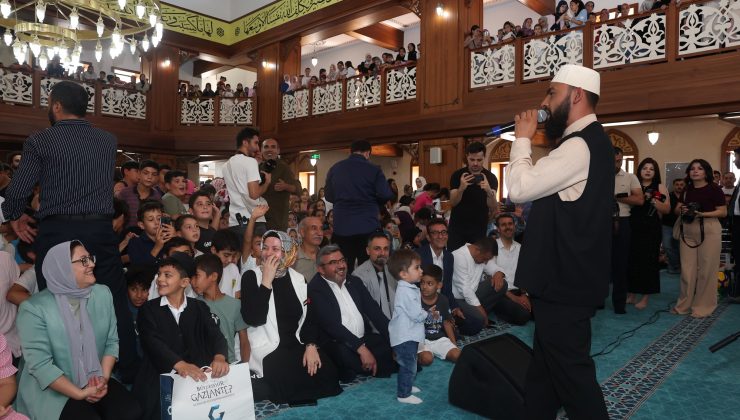 GAZİANTEP BÜYÜKŞEHİR’DEN DEĞERLER EĞİTİMİ YAZ OKULU CAMİ ŞENLİĞİ PROGRAMI!