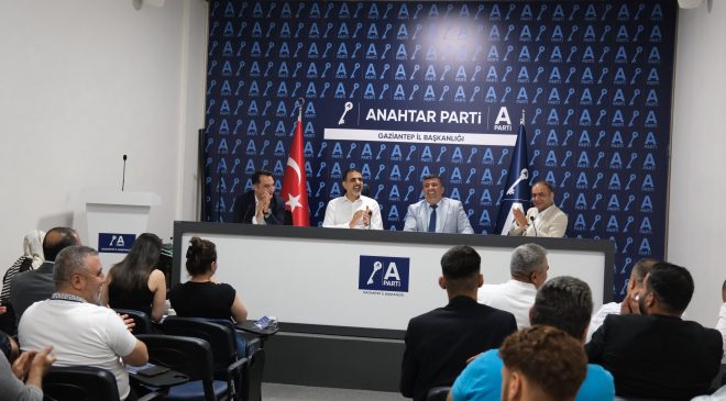 Gaziantep’te Murat ÜZÜMCÜ Öncülüğünde Anahtar Parti Büyüyor