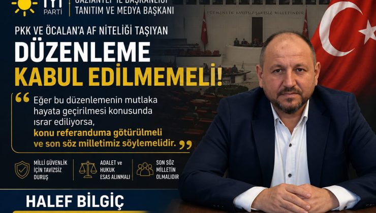 “ *Terörsüz Türkiye hedefi hukuk çerçevesinde yürütülmeli”* 