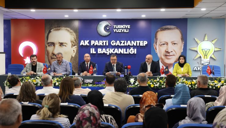 AK Parti Gaziantep İl Başkanı Fedaioğlu: “Milletimizle Çeyrek Asır, Türkiye Geleceğe Hazır”