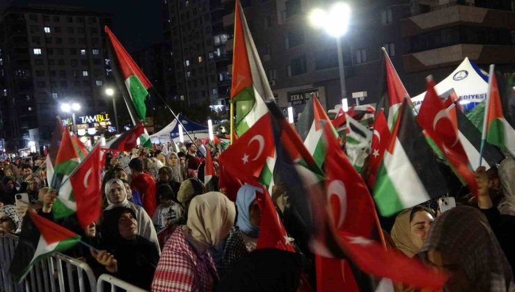 Filistin Konvoyu Gaziantep’te Karşılandı