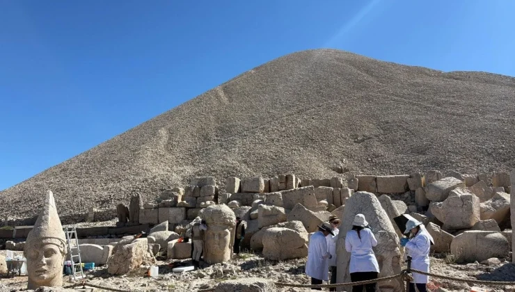 Nemrut’un heykellerine 5 yıllık koruma kalkanı