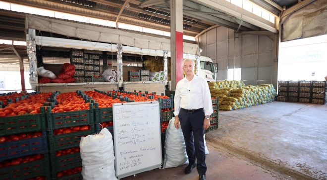ŞAHİNBEY BELEDİYESİ’NİN “ÜRETİCİDEN TÜKETİCİYE TARLA  FİYATINA” PROJESİNE YOĞUN İLGİ