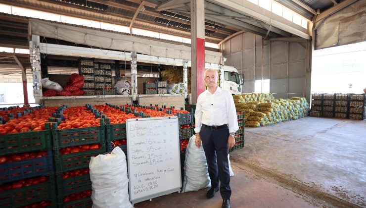 ŞAHİNBEY BELEDİYESİ’NİN “ÜRETİCİDEN TÜKETİCİYE TARLA  FİYATINA” PROJESİNE YOĞUN İLGİ
